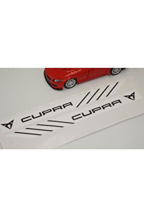 Seat Cupra Uyumlu   Yan Aynalar Selefon Kaplama Sticker Seti