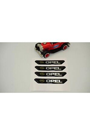 Opel Logo Kapı Kenarı Koruma Metalize Damla Desen 3m Band