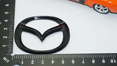 DK Tuning Mazda 6 Direksiyon Göbeği Siyah ABS Logo Arma