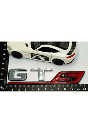 Dk Benz Gt S Krom Kırmızı Abs 3m 3d Bagaj Logo Amblem