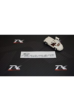 Panamera Krom Metal 3m Bagaj Logo Orjinal Ürün