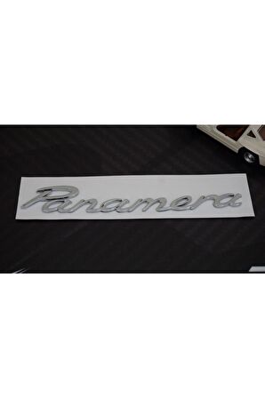 Panamera Krom Metal 3m Bagaj Logo Orjinal Ürün