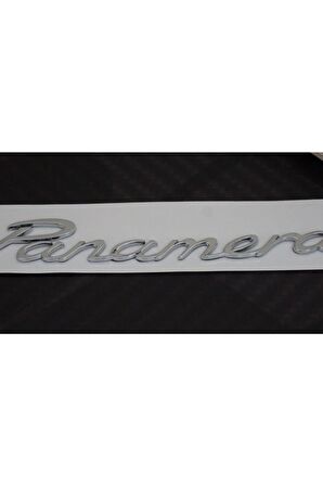 Panamera Krom Metal 3m Bagaj Logo Orjinal Ürün