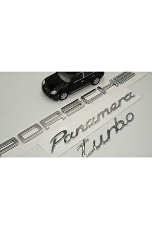 Porsche Panamera Turbo Bagaj 3m 3d Abs Yazı Logo Amblem Seti Uyumlu