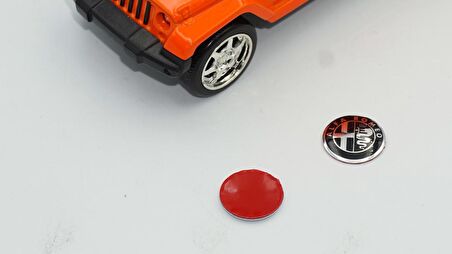 Alfa Romeo Oto Anahtar 3M Metal Alaşım Logo 2Li Set