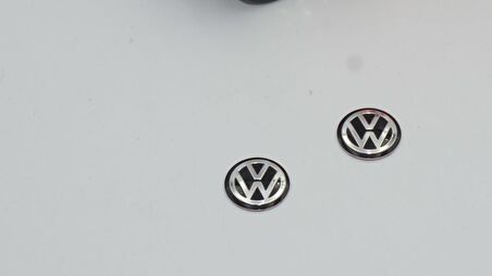 Volkswagen Oto Anahtar 3M Metal Alaşım Logo 2Li Set