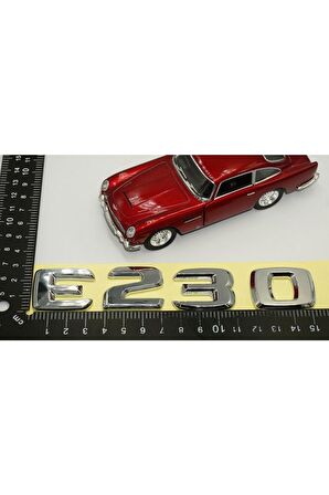 E230 Bagaj Krom Abs 3m 3d Yazı Logo Orjinal Ürün