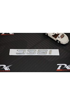 Bmw 335i Bagaj Krom Metal 3m 3d Yazı Logo