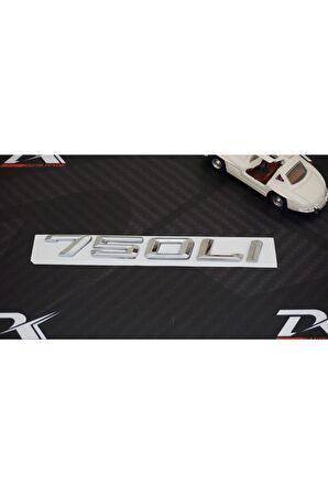 Bmw 750li 750i Bagaj Krom Metal 3m 3d Yazı Logo