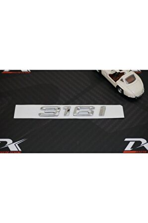 Bmw 316i Bagaj Krom Metal 3m 3d Yazı Logo
