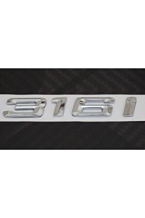 Bmw 316i Bagaj Krom Metal 3m 3d Yazı Logo