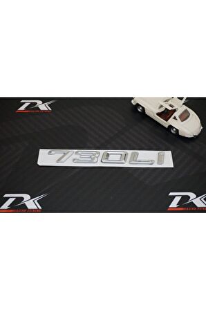 Bmw 730li 730i Bagaj Krom Metal 3m 3d Yazı Logo