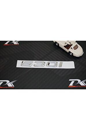 Bmw 530i Bagaj Krom Metal 3m 3d Yazı Logo