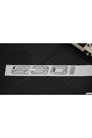 Bmw 530i Bagaj Krom Metal 3m 3d Yazı Logo