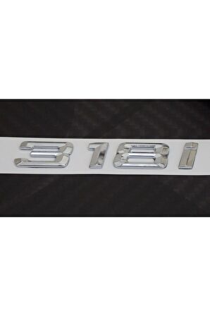Bmw 318i Bagaj Krom Metal 3m 3d Yazı Logo