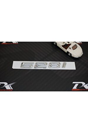Bmw 528i Bagaj Krom Metal 3m 3d Yazı Logo