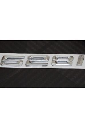 Bmw 528i Bagaj Krom Metal 3m 3d Yazı Logo