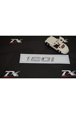 Bmw 120i Bagaj Krom Metal 3m 3d Yazı Logo