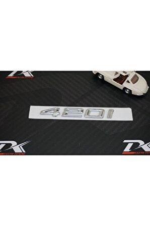 Bmw 420i Bagaj Krom Metal 3m 3d Yazı Logo