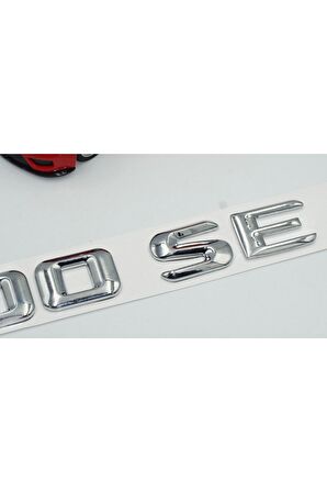 400 Se Bagaj Krom Metal 3m 3d Yazı Logo