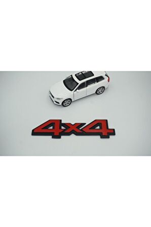 4x4 Arazi Suv Pickup Bagaj Krom Metal 3m 3d Yazı Logo Amblem