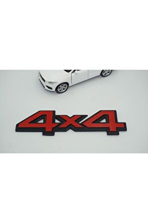 4x4 Arazi Suv Pickup Bagaj Krom Metal 3m 3d Yazı Logo Amblem