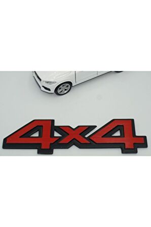 4x4 Arazi Suv Pickup Bagaj Krom Metal 3m 3d Yazı Logo Amblem