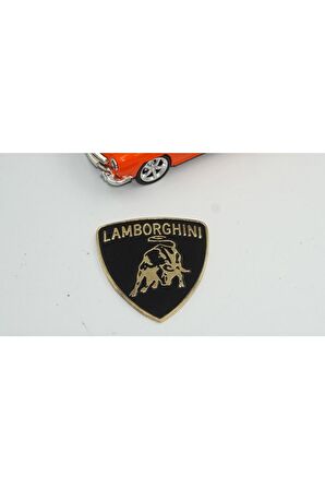 Lombarghini Krom Metal Body 3m 3d Logo Amblem