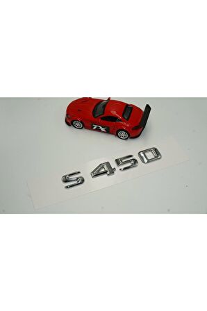 S450 Bagaj Krom Metal 3m 3d Yazı Logo