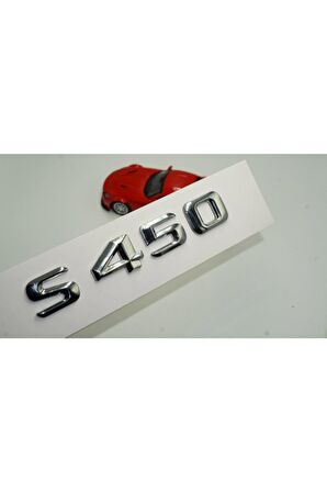 S450 Bagaj Krom Metal 3m 3d Yazı Logo