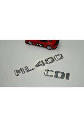 Benz Ml 400 Cdı Bagaj Krom Metal 3m 3d Yazı Logo