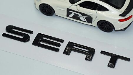 DK Tuning Seat Siyah ABS 3M 3D Bagaj Yazı Logo