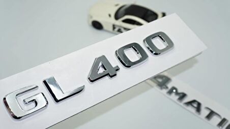 DK Tuning GL400 4Matic Bagaj Krom ABS Yazı Logo Benz İle Uyumlu