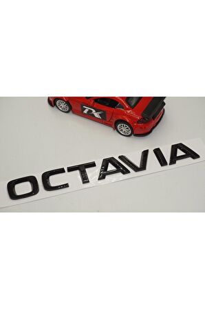 Skoda Octavıa 4 Bagaj Parlak Siyah Abs 3m 3d Yazı Logo Amblem Orjinal Ürün