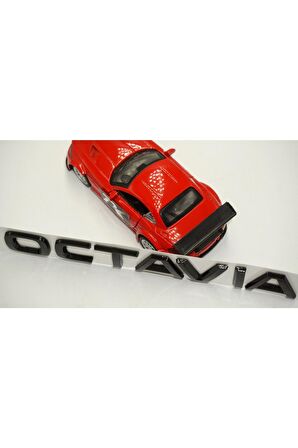 Skoda Octavıa 4 Bagaj Parlak Siyah Abs 3m 3d Yazı Logo Amblem Orjinal Ürün