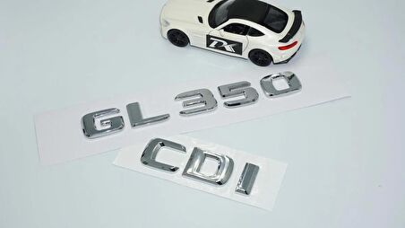 DK Tuning GL350 CDi Bagaj Krom ABS Yazı Logo Benz İle Uyumlu