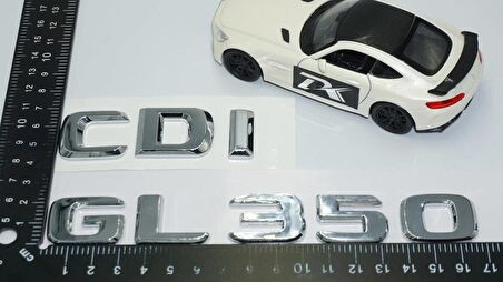 DK Tuning GL350 CDi Bagaj Krom ABS Yazı Logo Benz İle Uyumlu