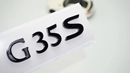 DK Tuning İnfiniti G35 S Siyah ABS Bagaj Yazı Logo