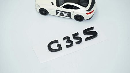 DK Tuning İnfiniti G35 S Siyah ABS Bagaj Yazı Logo