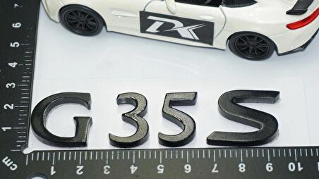 DK Tuning İnfiniti G35 S Siyah ABS Bagaj Yazı Logo