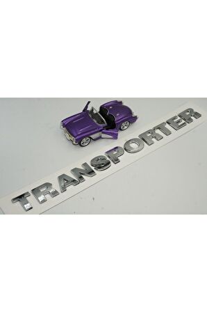 Vw Transporter T4 T5 T6 Krom Abs 3m 3d Bagaj Yazı Logo
