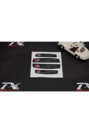 Audi S Line Sport Logo Kapı Kenarı Koruma Damla Desen 3m Band