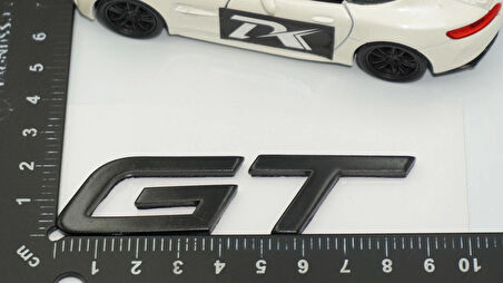 DK Tuning Peugeot Yeni GT Bagaj 3M 3D Siyah ABS Yazı Logo