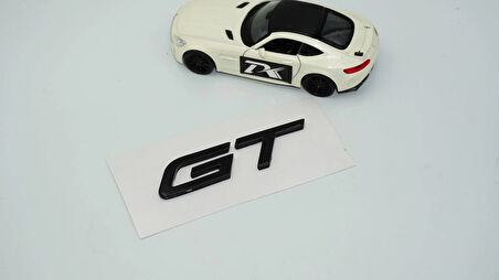 DK Tuning Peugeot Yeni GT Bagaj 3M 3D Siyah ABS Yazı Logo