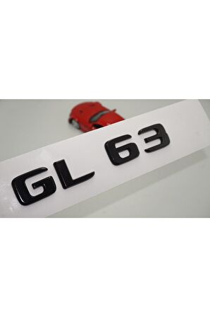 Gl 63 Bagaj Parlak Siyah Abs 3m 3d Yazı Logo