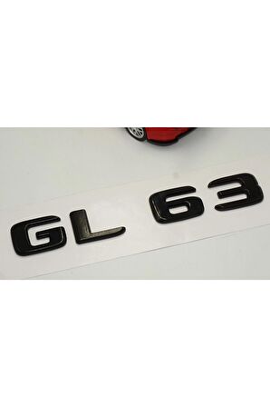 Gl 63 Bagaj Parlak Siyah Abs 3m 3d Yazı Logo