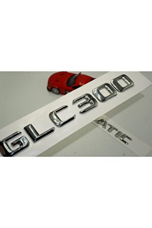 Benz Glc 300 4matic Bagaj Krom Metal 3m 3d Yazı Logo