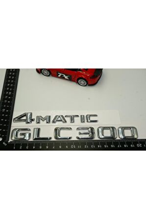 Benz Glc 300 4matic Bagaj Krom Metal 3m 3d Yazı Logo