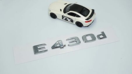 DK Tuning E430d Bagaj Krom ABS 3M 3D Yazı Logo Benz İle Uyumlu