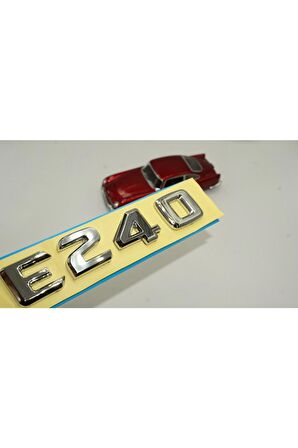 E240 Bagaj Krom Abs 3m 3d Yazı Logo Ürün
